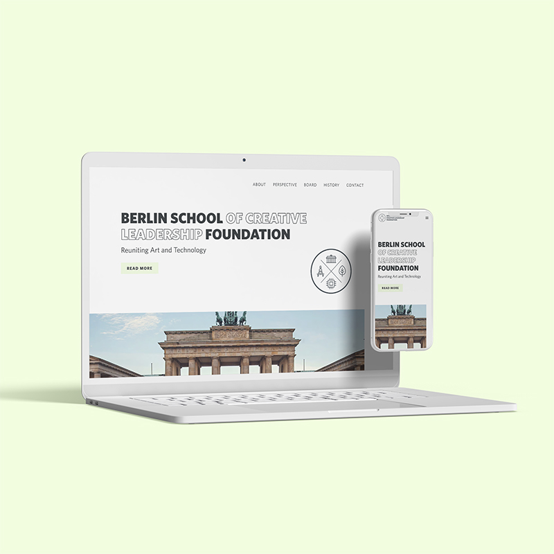 Berlin School Foundation <span>Website</span>