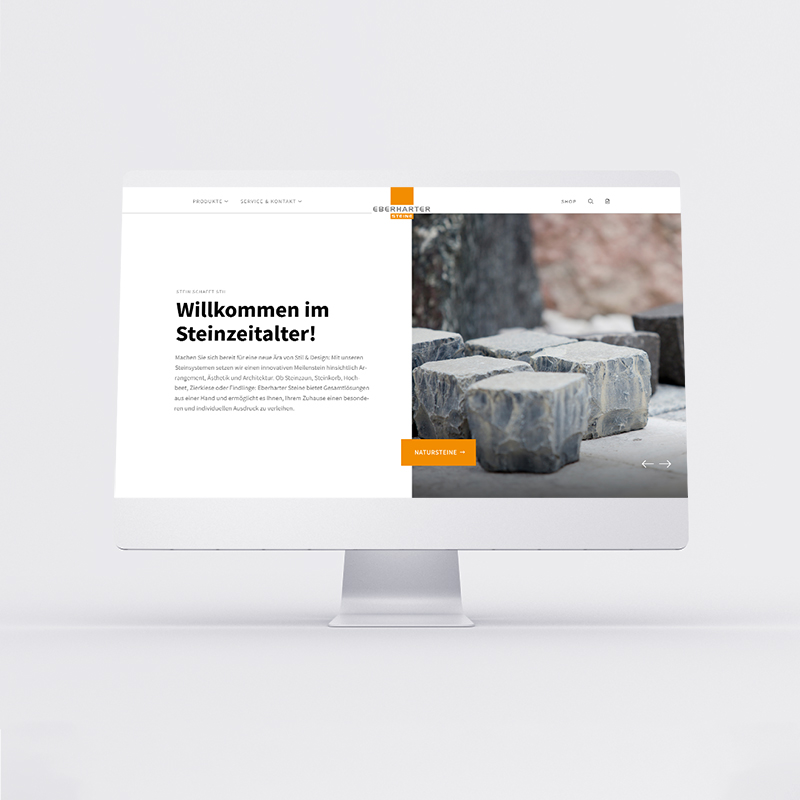 Eberharter Steine <span>Website & Shop</span>