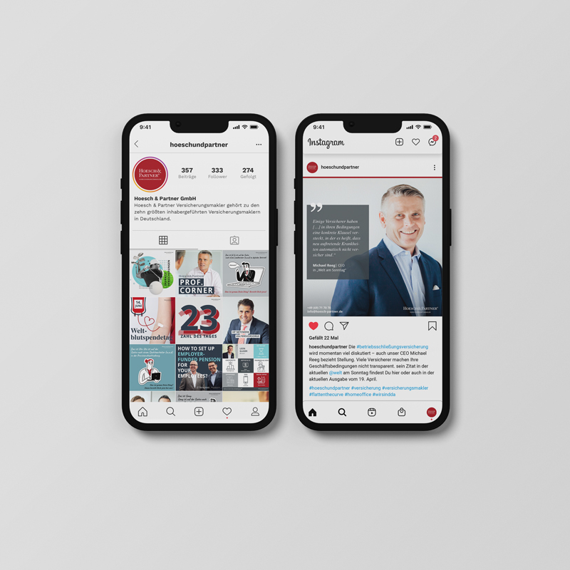 Hoesch & Partner <span>Social Media</span>