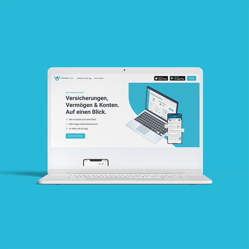 Ihr FinanzCockpit <span>Website</span>