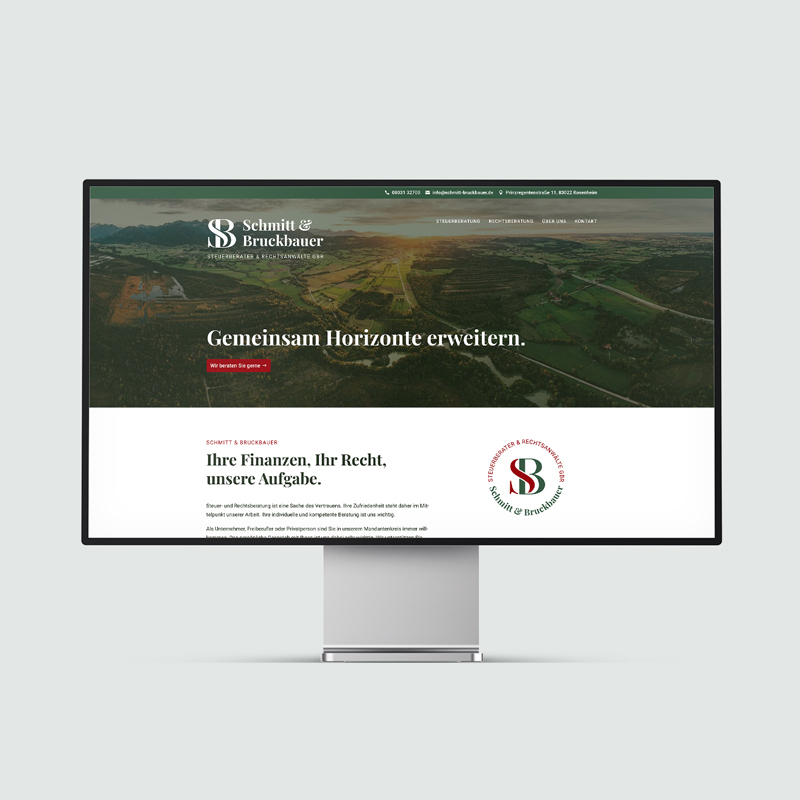 Schmitt & Bruckbauer <span>Website</span>